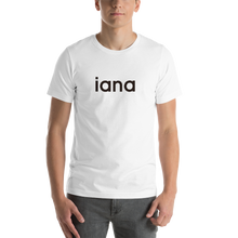Load image into Gallery viewer, Unisex T-Shirt: iana = I Am Not Alone