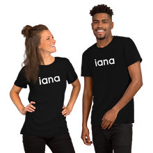 Load image into Gallery viewer, Unisex T-Shirt: iana = I Am Not Alone