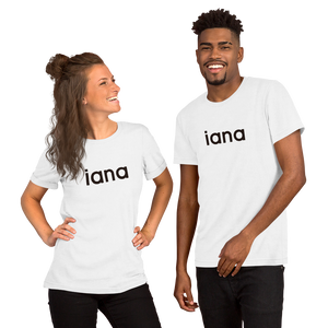 Unisex T-Shirt: iana = I Am Not Alone