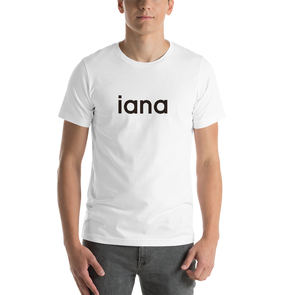 Unisex T-Shirt: iana = I Am Not Alone